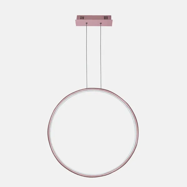 Lampa wisząca Ledowe Okręgi No.1 X 100cm 3k Różowe Złoto