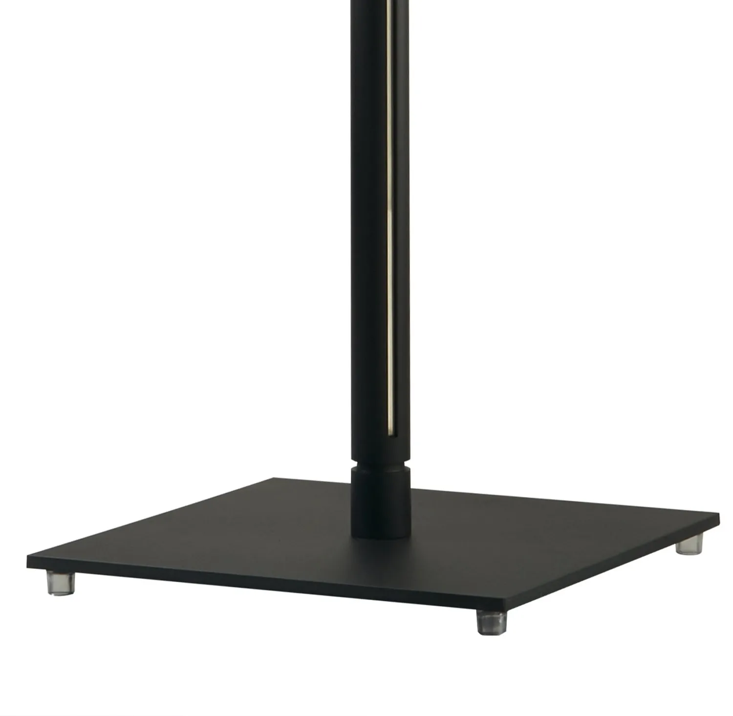 RINGO - smukła lampa podłogowa LED, metalowa, czarna, 182 cm - obrazek 5