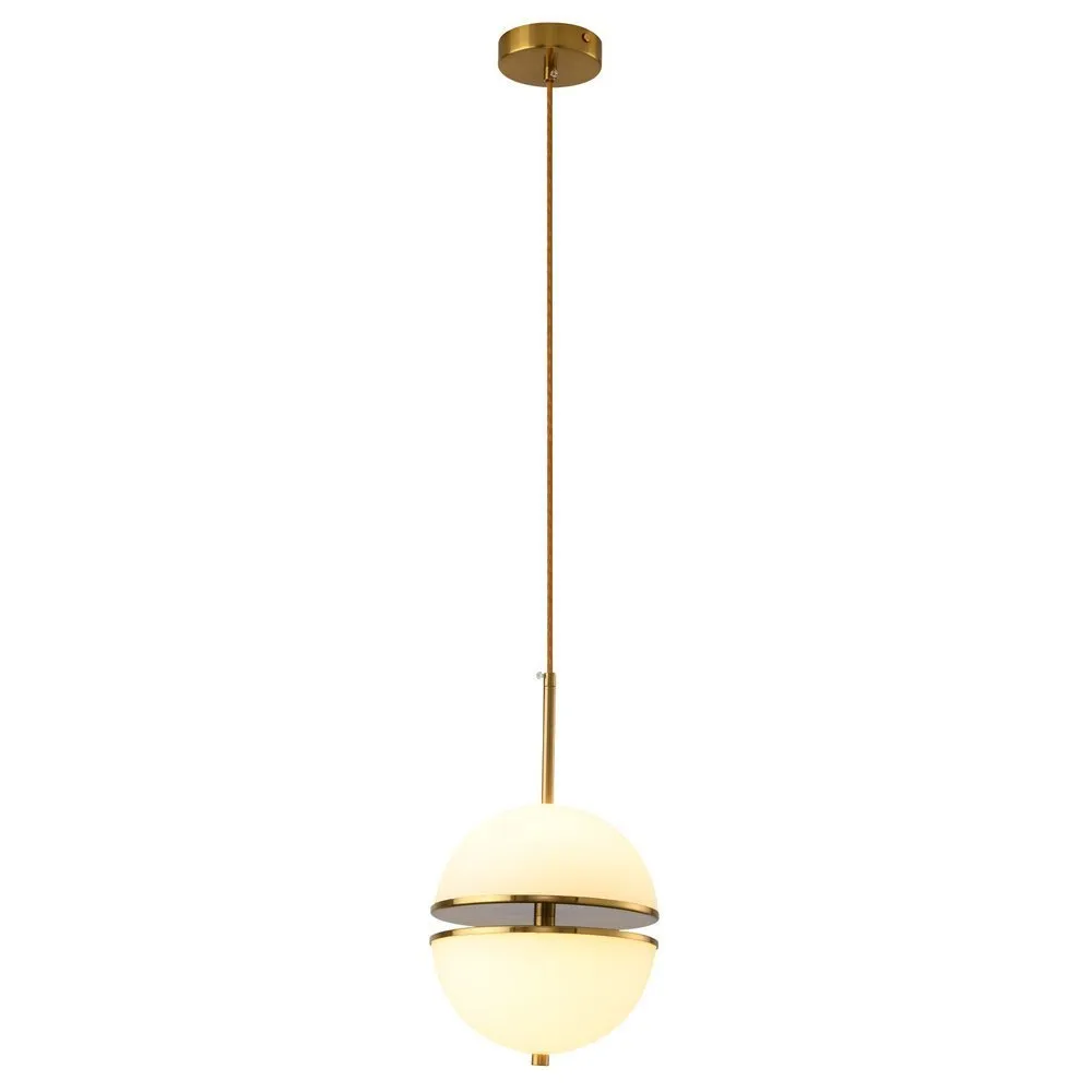 Lampa wisząca SFERA-1 LED złota 20 cm - obrazek 2