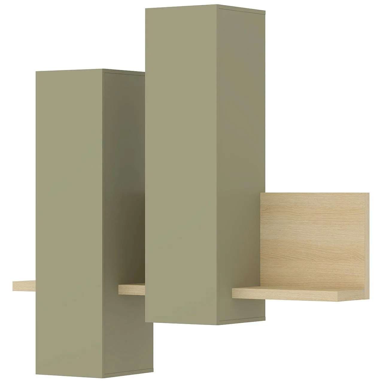 Witryna wisząca TABO BT04 dąb lindberg / eukaliptus - obrazek 2