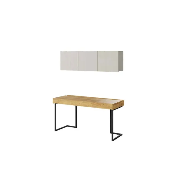 Meble młodzieżowe TEEN FLEX SET 10A silk flou/hikora naturalna