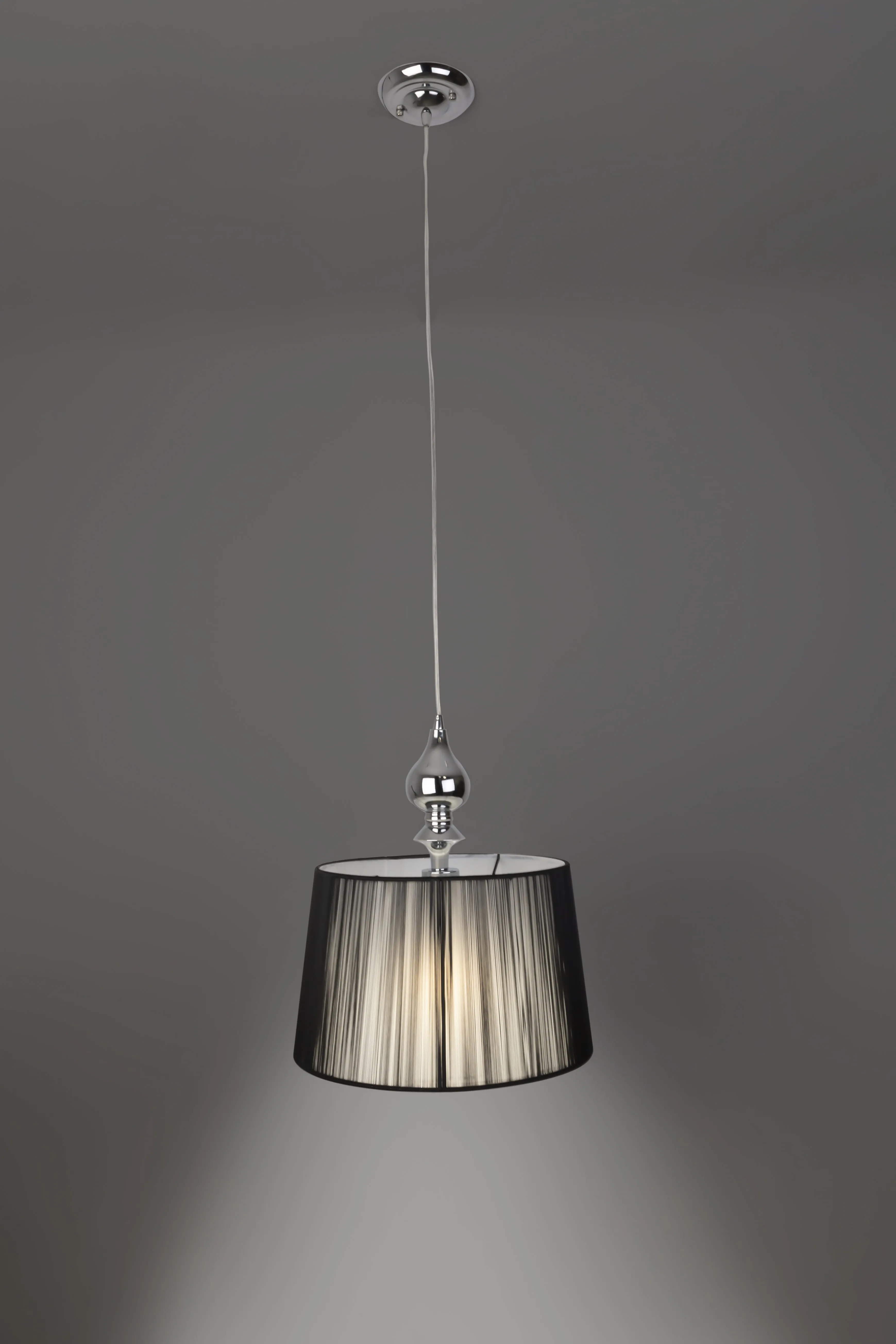 GILLENIA LAMPA WISZĄCA 1X60W E27 CZARNY - obrazek 3