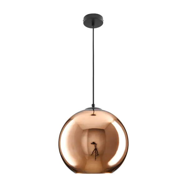 Lampa wisząca MIRROR GLOW - M miedziana 30 cm