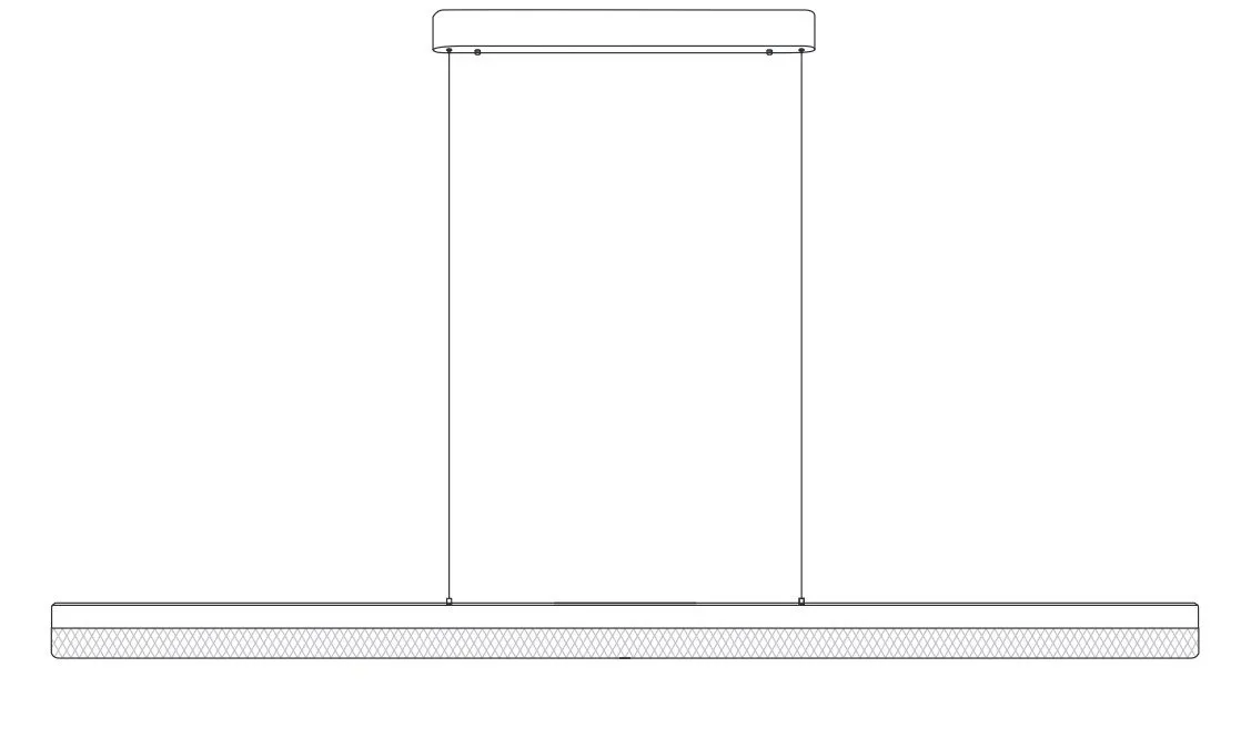 Lampa wisząca ANABELLA LED 120 cm, czarna - obrazek 12