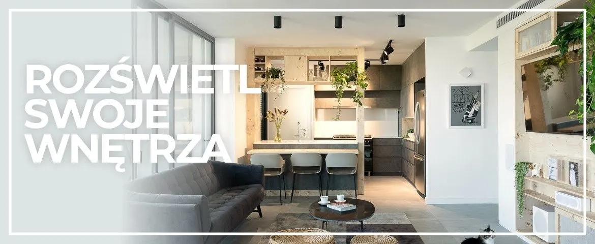 Lampa Dekoracyjna 2 kwadraty 52W Biała + Pilot IMOLA - obrazek 3