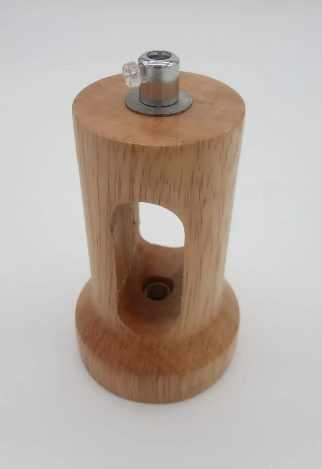 Lampa wisząca NORDIC WOODY biało-drewniana 35 cm - obrazek 7
