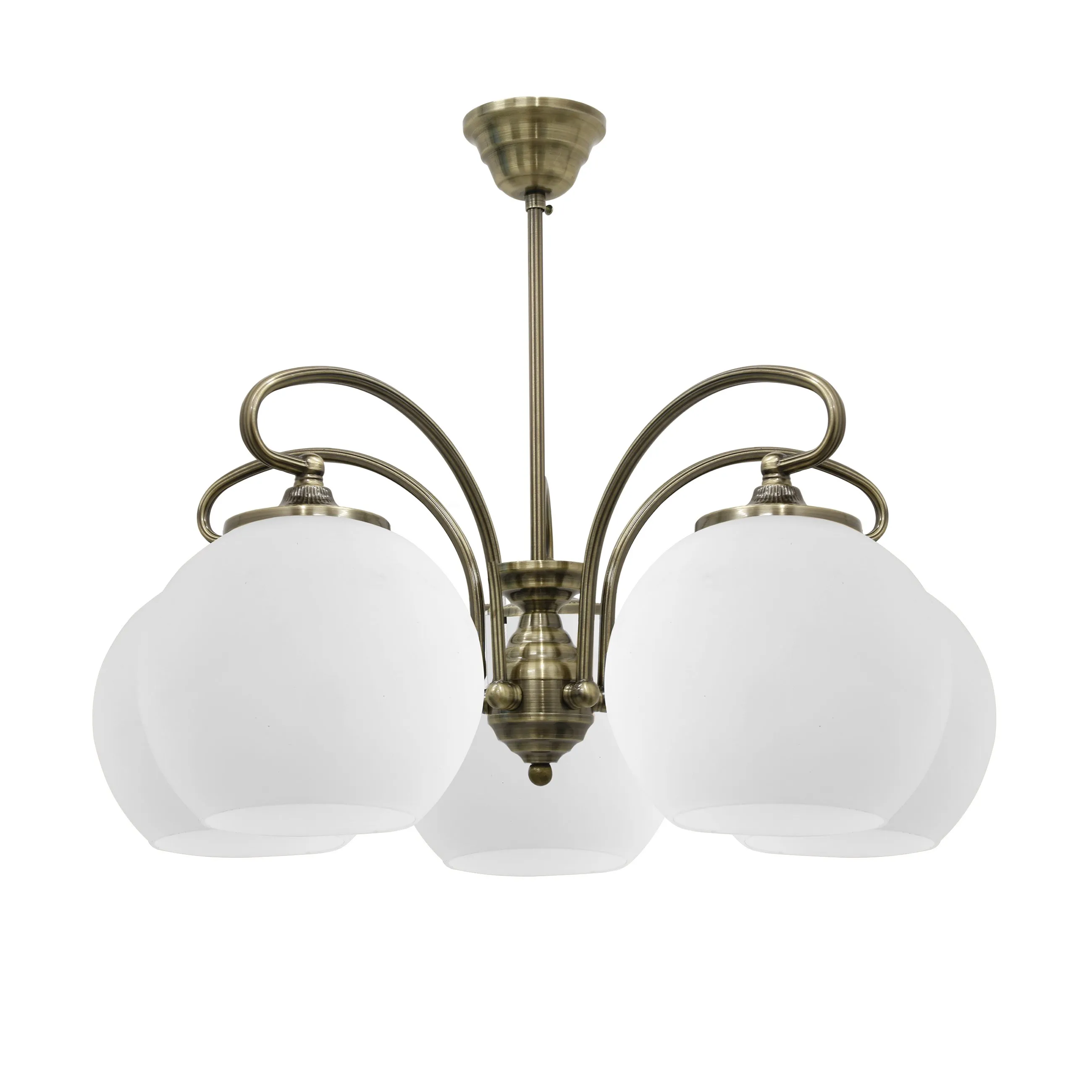 ORBIT LAMPA WISZĄCA 5X60W E27 PATYNOWA MIEDŹ