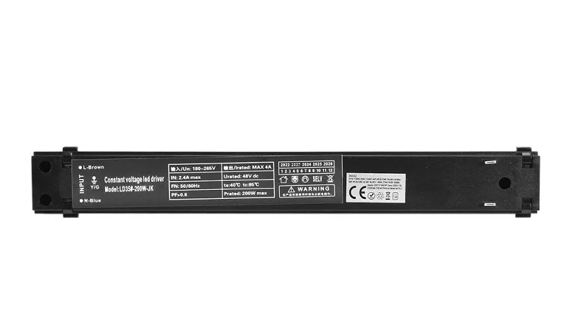 Zasilacz do szyn magnetycznych Ultra Slim DY35-YT 200W+ Zaślepka - obrazek 5