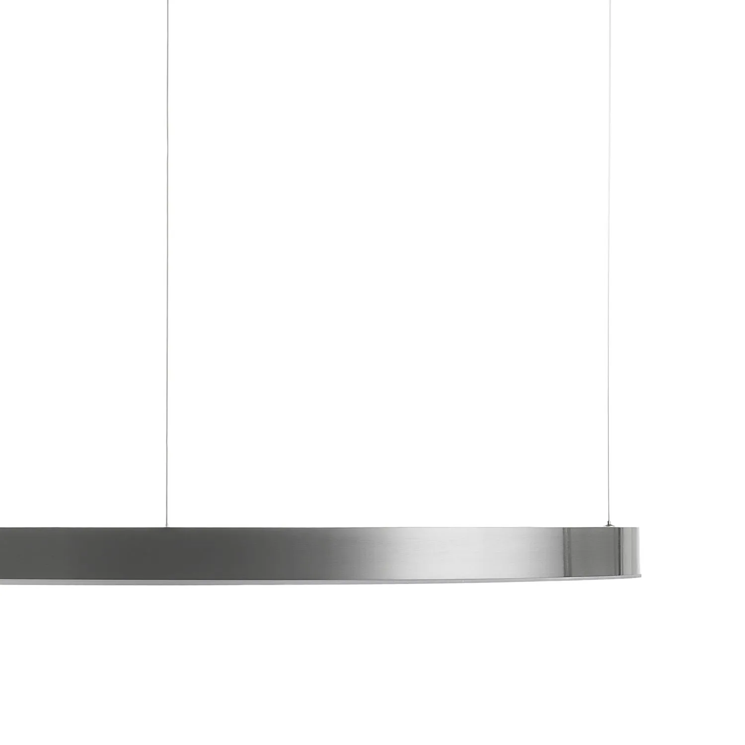 Lampa wisząca CIRCLE 100 cm - LED, ring nikiel szczotkowany - obrazek 6