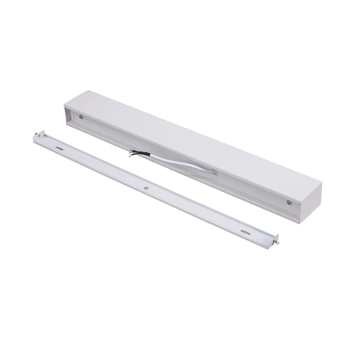 Lampa sufitowa Ibros 63 cm biała 18W IP44 LED CCT - obrazek 9