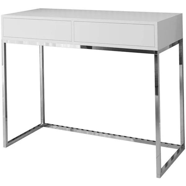 Toaletka ALICANTE 100cm chrom / biały