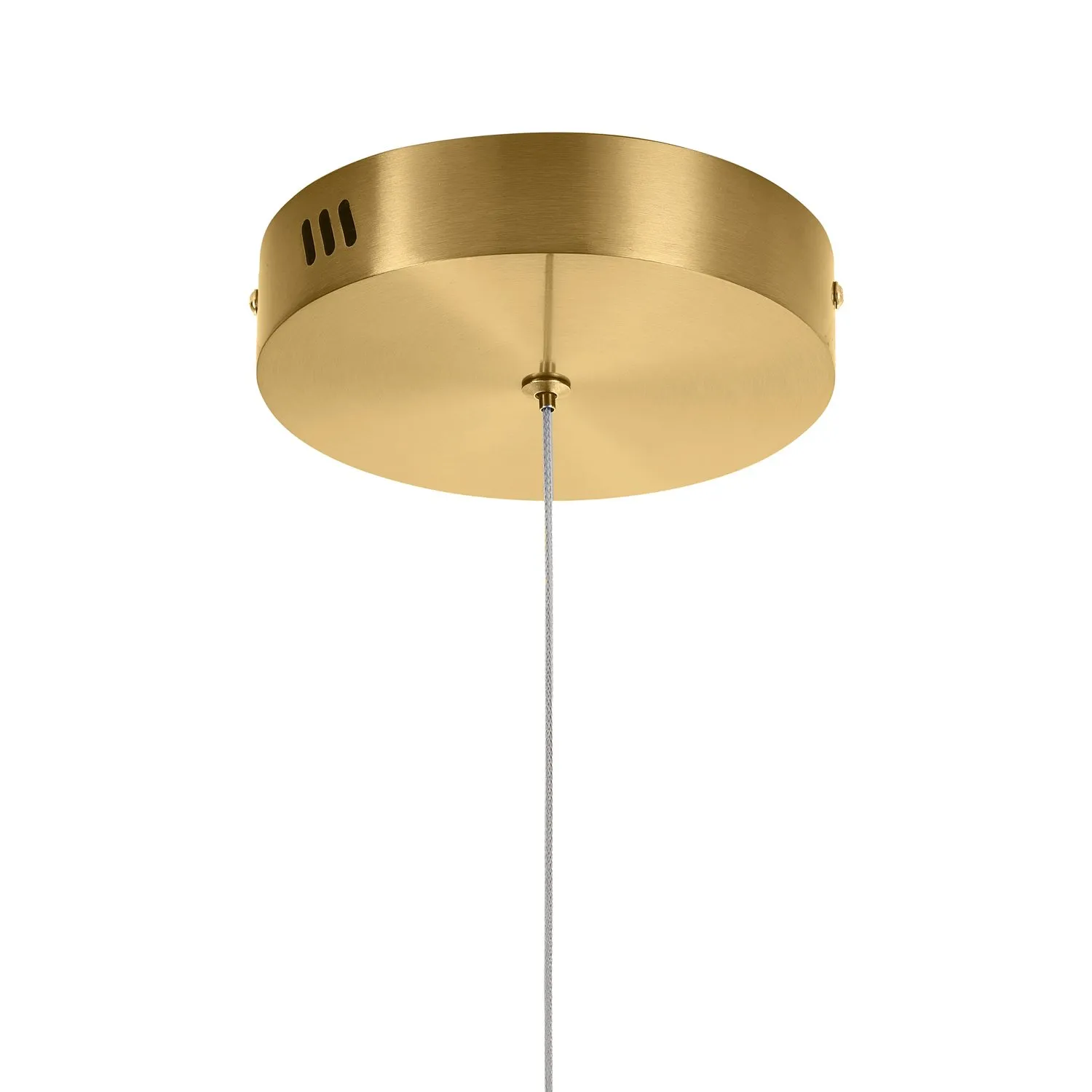 Lampa wisząca CIRCLE 60 cm - LED, ring mosiądz szczotkowany - obrazek 15