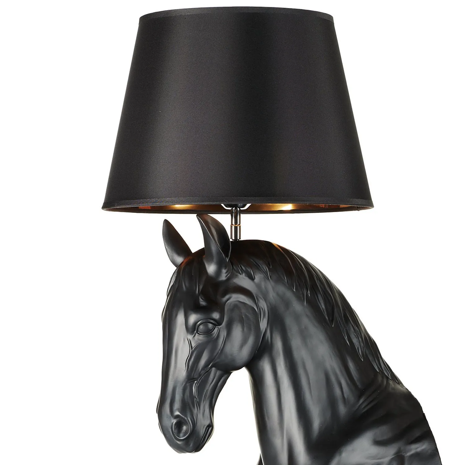 Lampa podłogowa KOŃ L / HORSE czarna 185 cm - obrazek 6