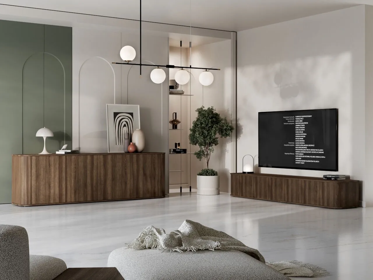Komoda 4D AZELIO dąb barock - obrazek 6