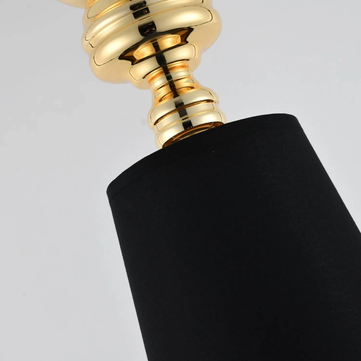 Lampa wisząca QUEEN-1 złoto czarna 18 cm - obrazek 5