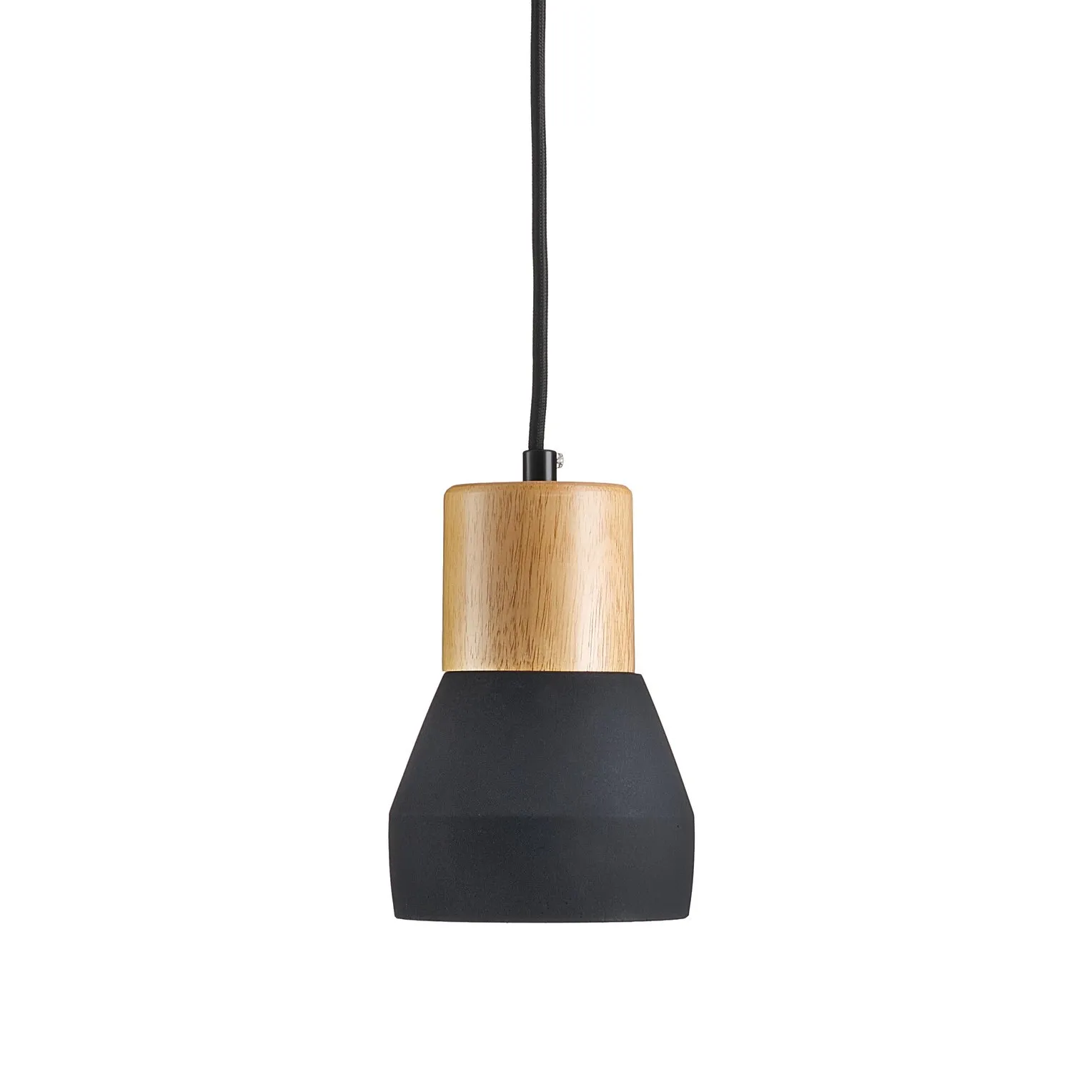 Lampa wisząca betonowa czarna 12 cm CONCRETE - obrazek 4