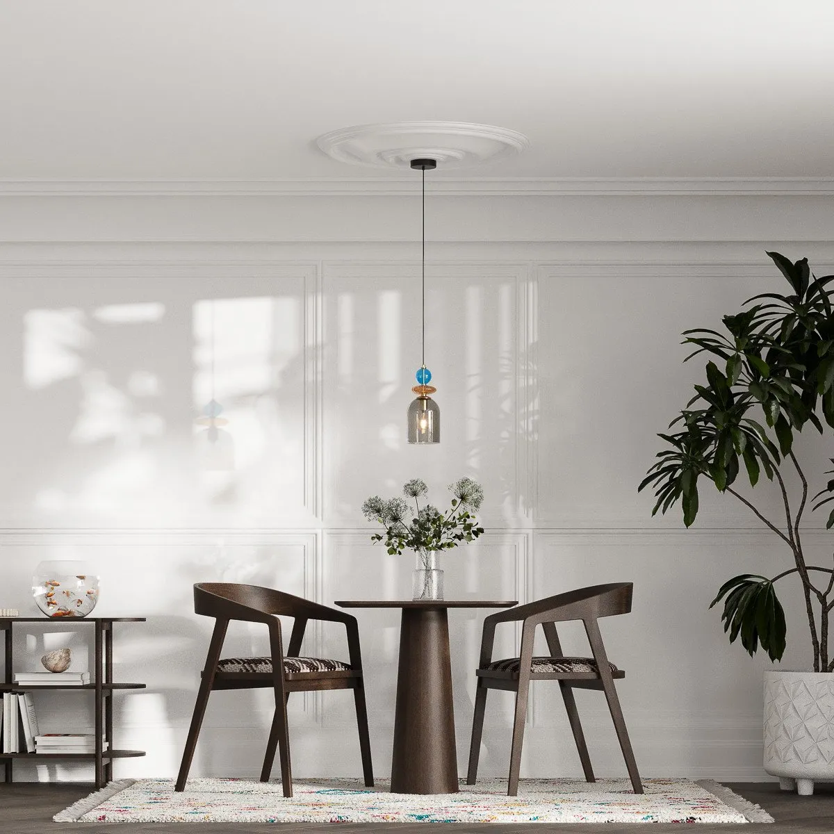 Lampa wisząca Tropea dymna 1xE27 - obrazek 4