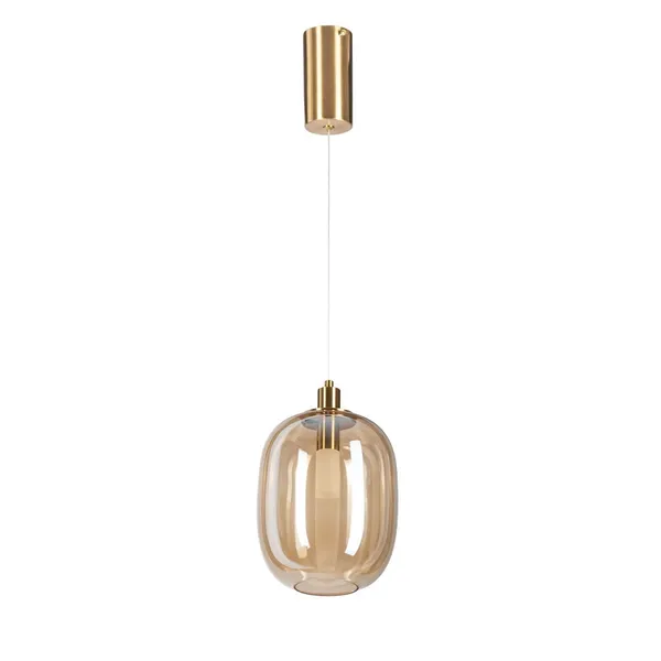 Lampa wisząca - Polar bursztynowy