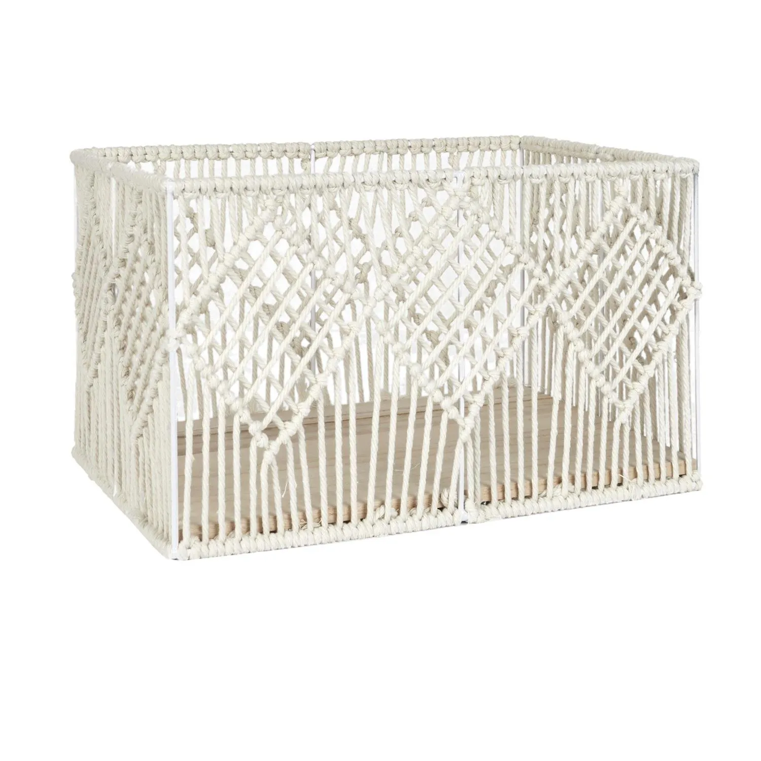 Zestaw 3 koszy BOHO - obrazek 4