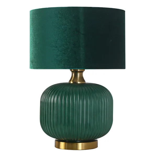 Lampa stołowa Tamiza 48 cm zielona 1xE27