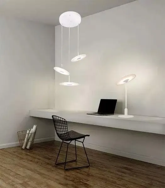 Mimalistyczna lampa LED stołowa – VINYL T - obrazek 7