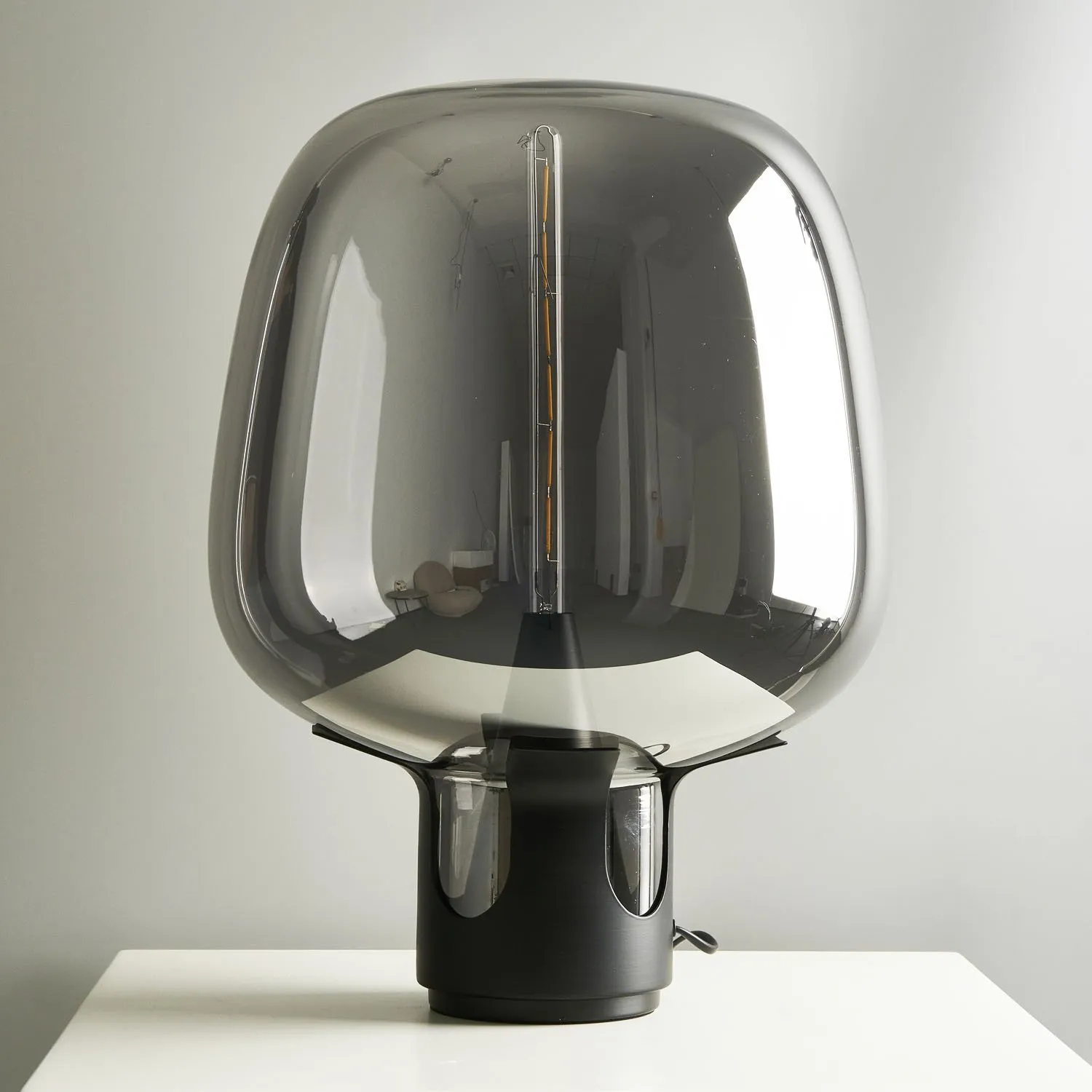 Lampa stołowa FATA czarna 35 *46 cm - obrazek 3