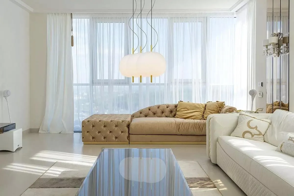 Złota lampa wisząca LED Apple CL3 - obrazek 8