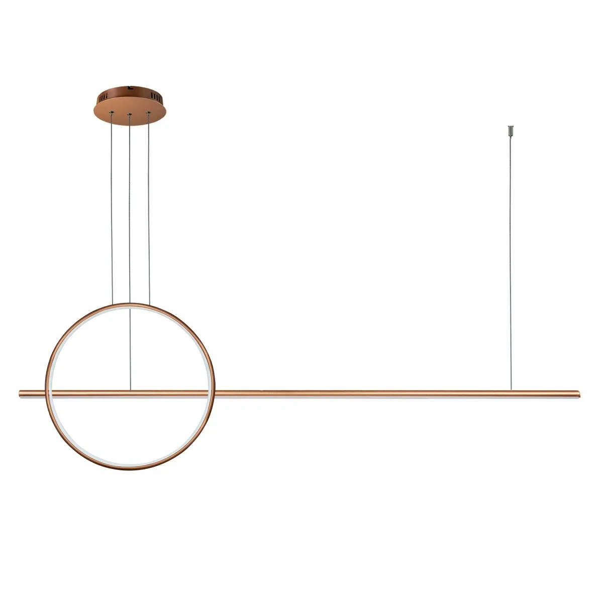 Lampa wisząca Linea No.2 40cm 3k miedziana - obrazek 6