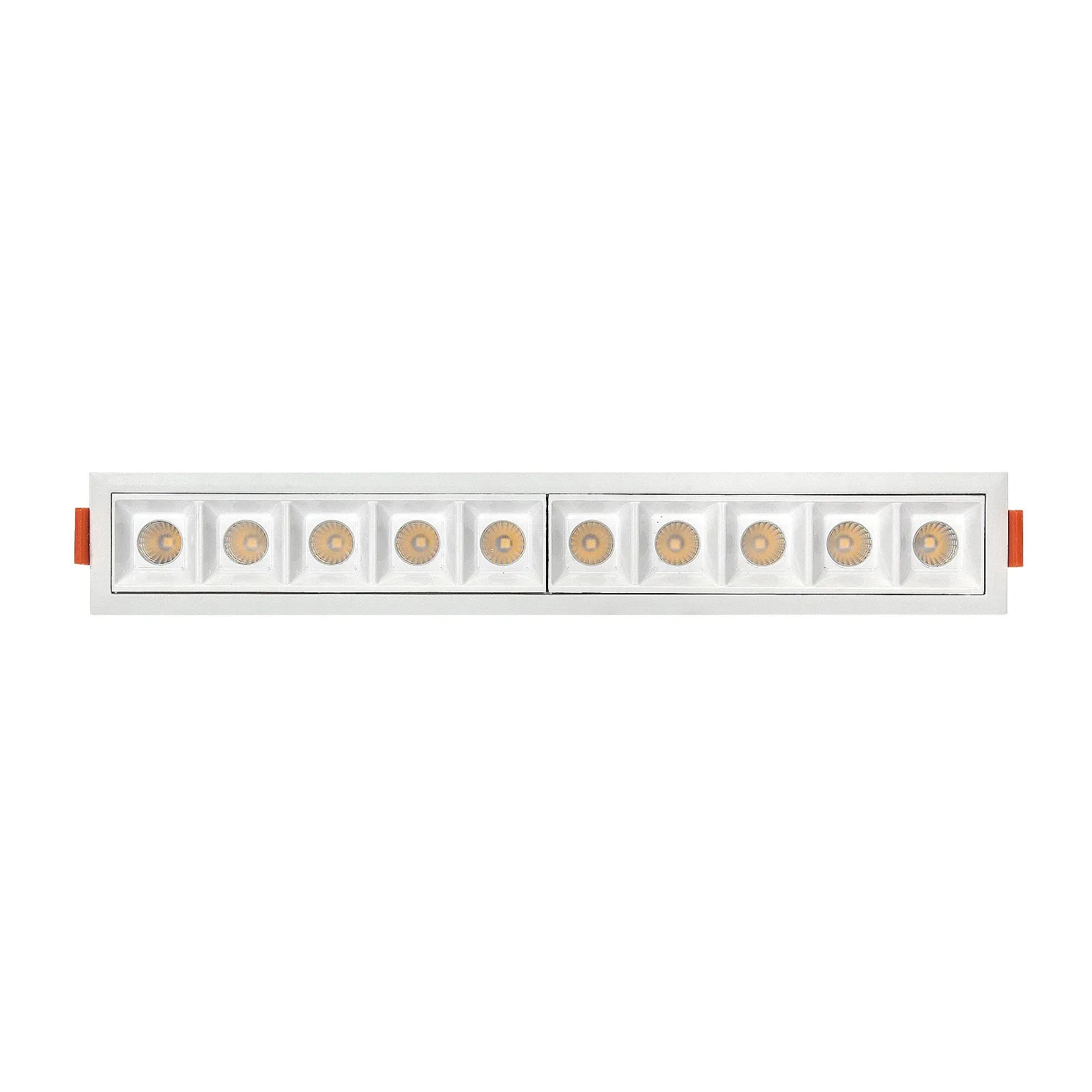 Lampa liniowa Led podtynkowa 20W 4000K BIAŁA JDL-10T - obrazek 3