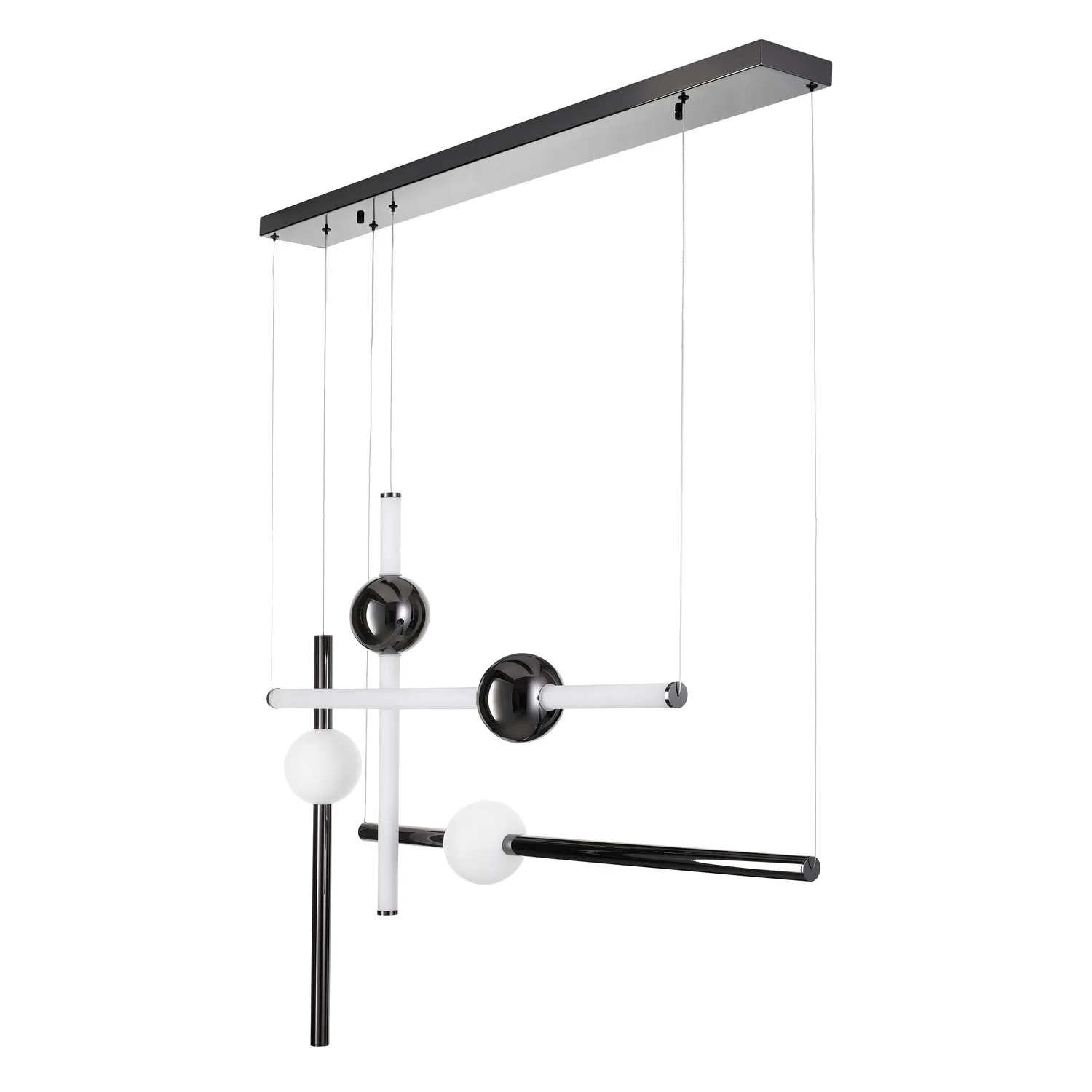 Lampa wisząca O-LINE L-4 LED czarna 110 cm - obrazek 10