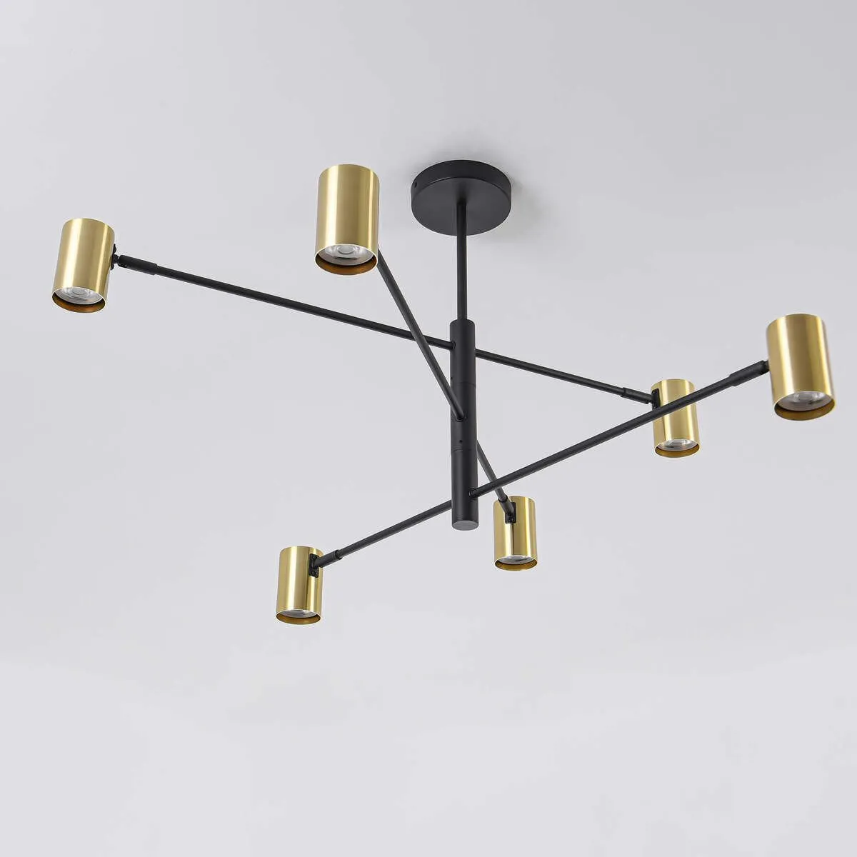 Lampa wisząca Snow 6 złota 6xGU10 - obrazek 7