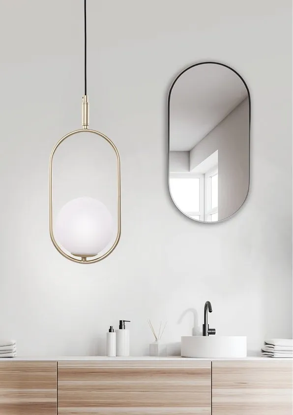CORDEL LAMPA WISZĄCA 1X28W G9 MOSIĄDZ - obrazek 2