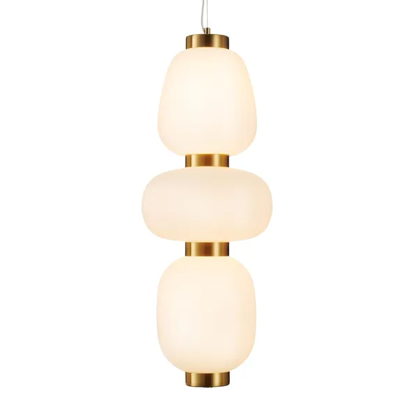 Lampa wisząca BRILLA-3, 23 cm, złota