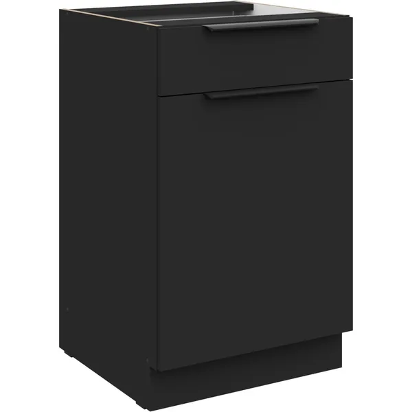 Szafka dolna z szufladą 50 SILVIA 10 czarny