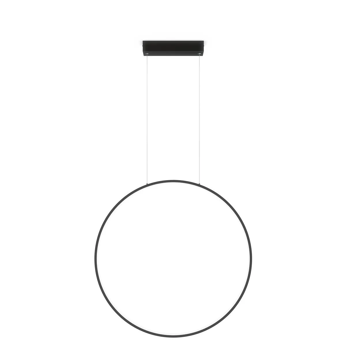 Lampa wisząca Mirror czarna LED 3000K