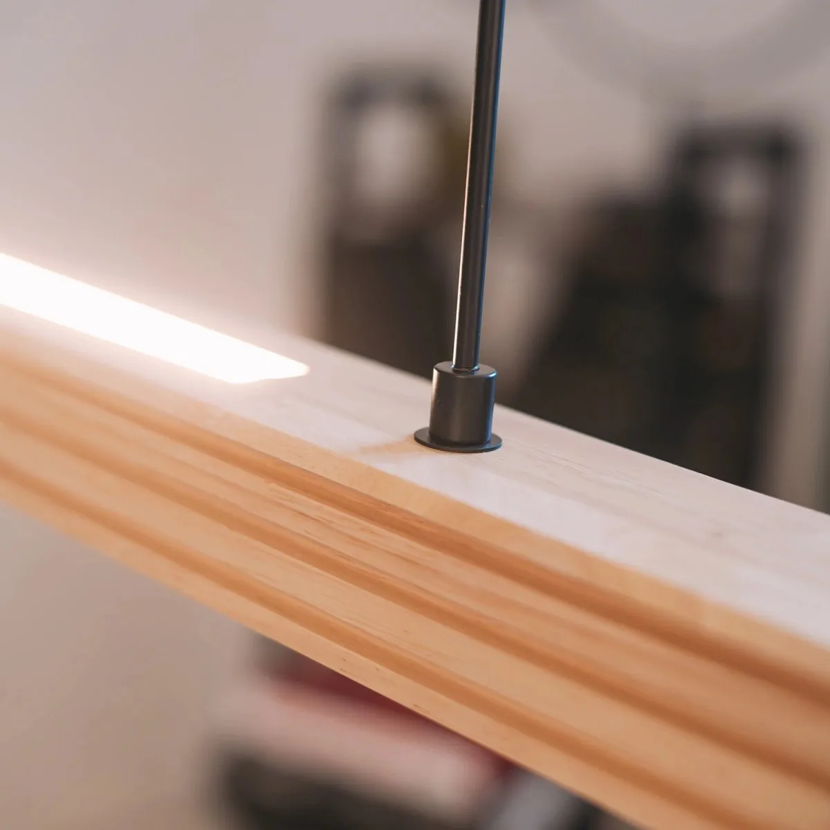 Lampa wisząca drewniana Hotaka No.1 120cm 3k Japandi - obrazek 2