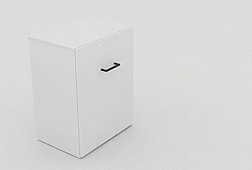 Biurko wysuwane MARTO 03 białe - obrazek 3