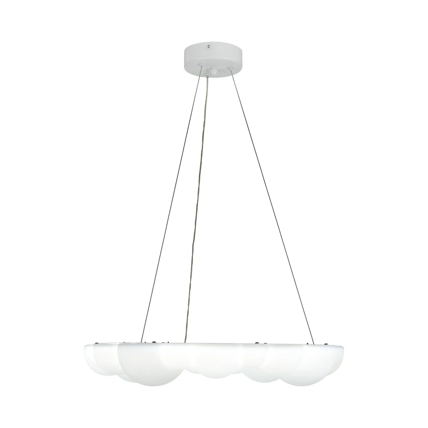 Lampa wisząca CLOUD 50 cm- akrylowa, w kształcie chmurki 3000 - 4000 - 6000 K - obrazek 10