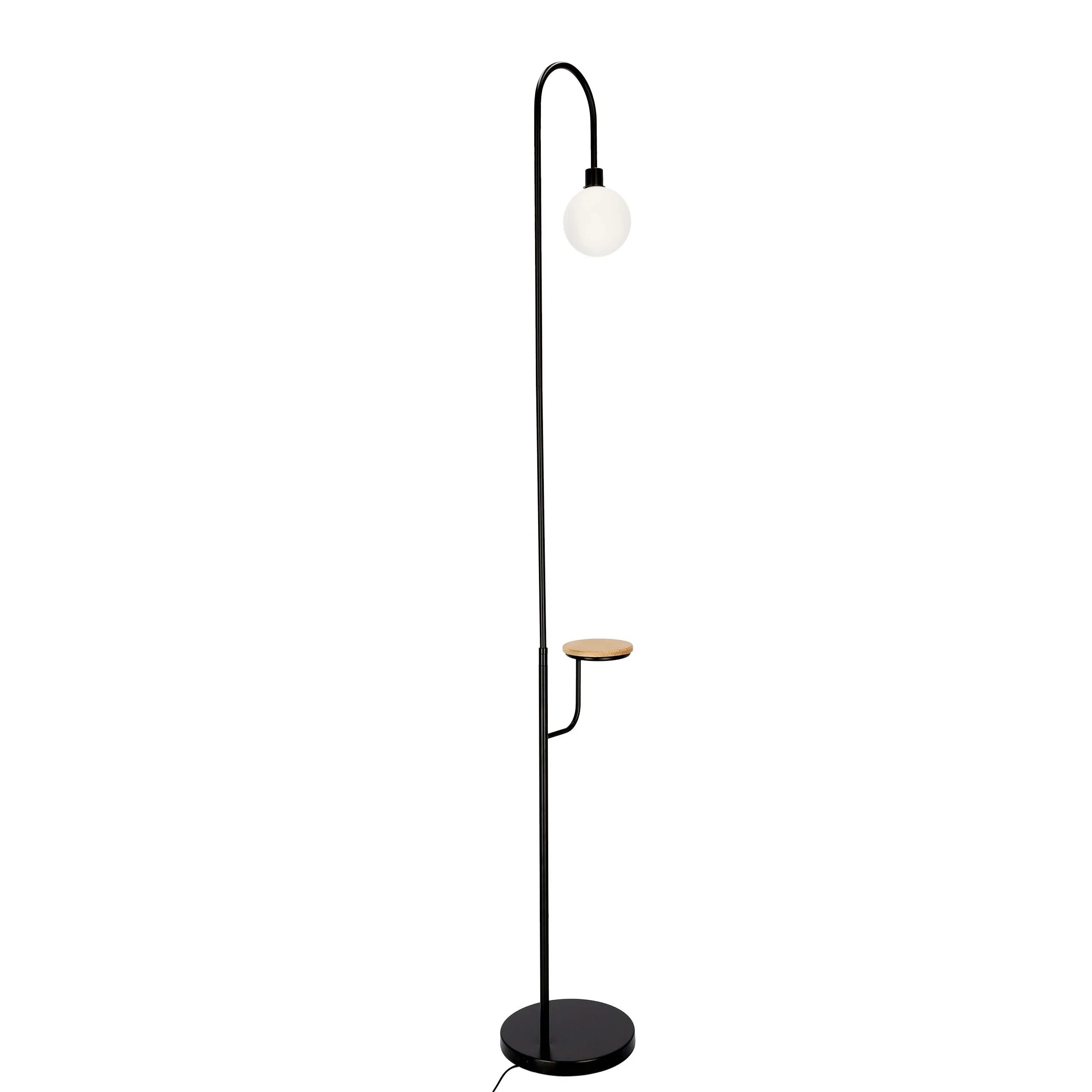 VANITY LAMPA PODŁOGOWA CZARNY 1X40W G9 - obrazek 4