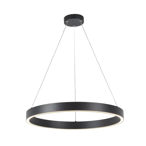 Lampa wisząca Midway Triangle czarna mała LED 3000K