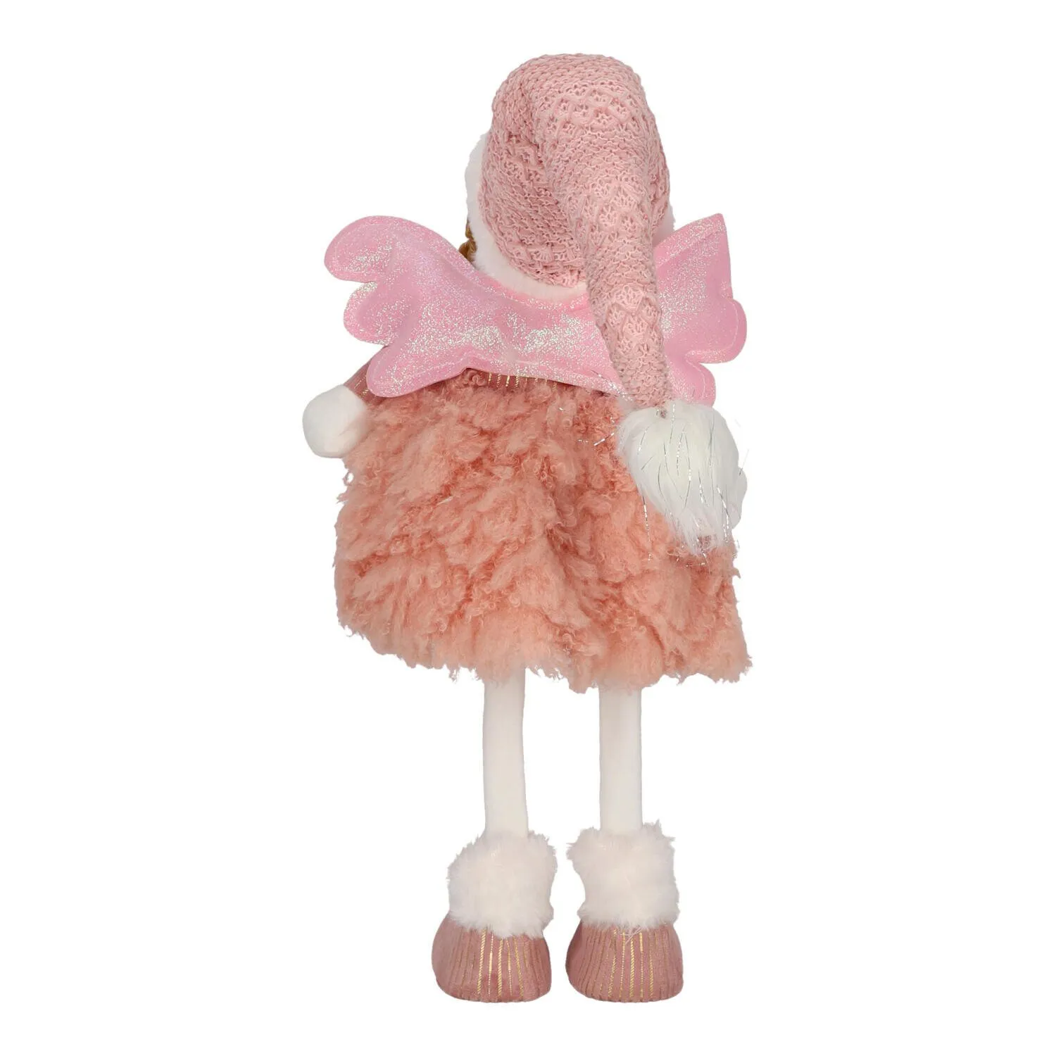 Figurka dekoracyjna Aniołek 69cm LED różowy - obrazek 4