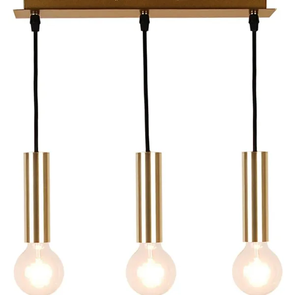 LAMPA WISZĄCA DALLAS 142 MM 3 ZŁOTY