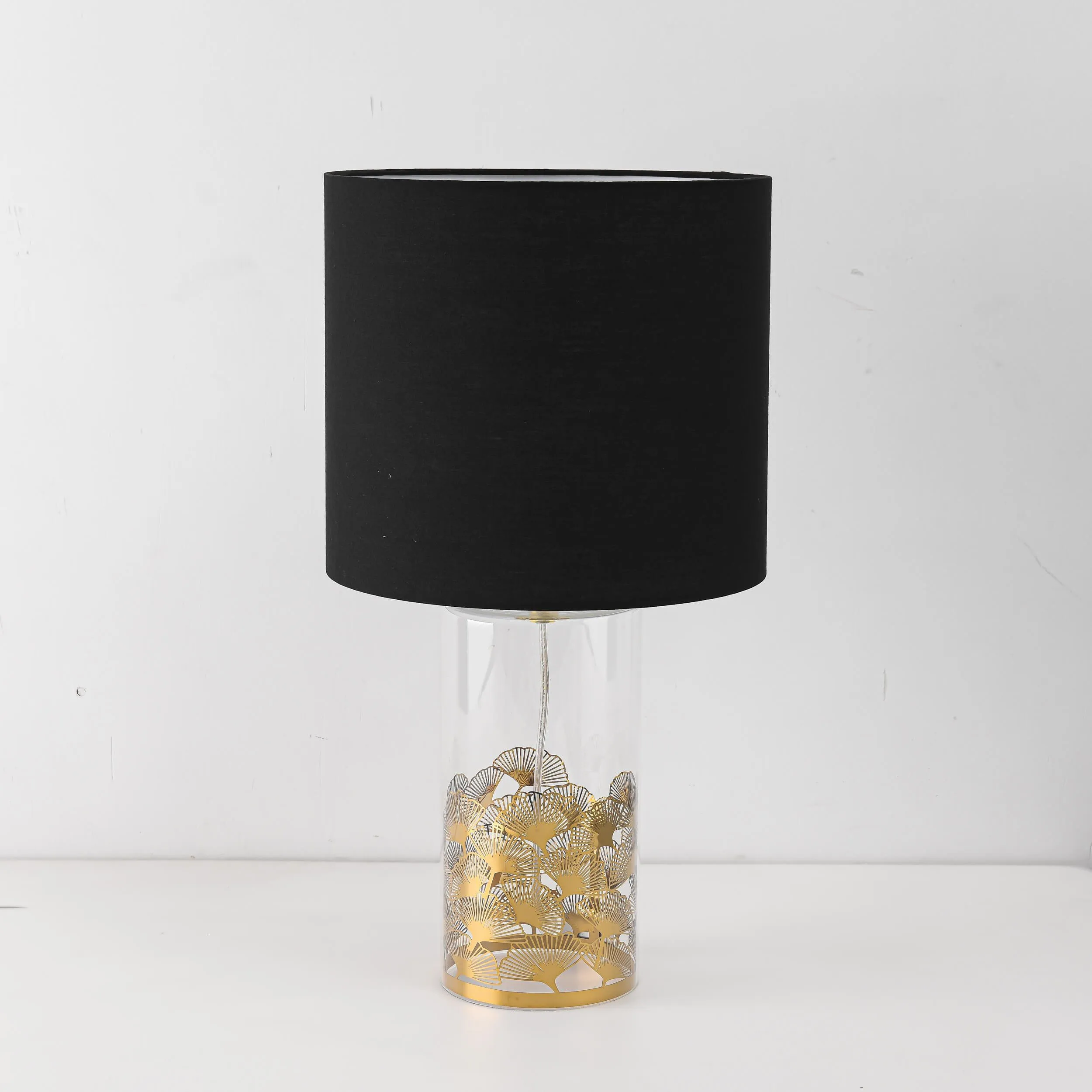 Lampa stołowa Sunflower czarno - transparentna 1xE27 - obrazek 12