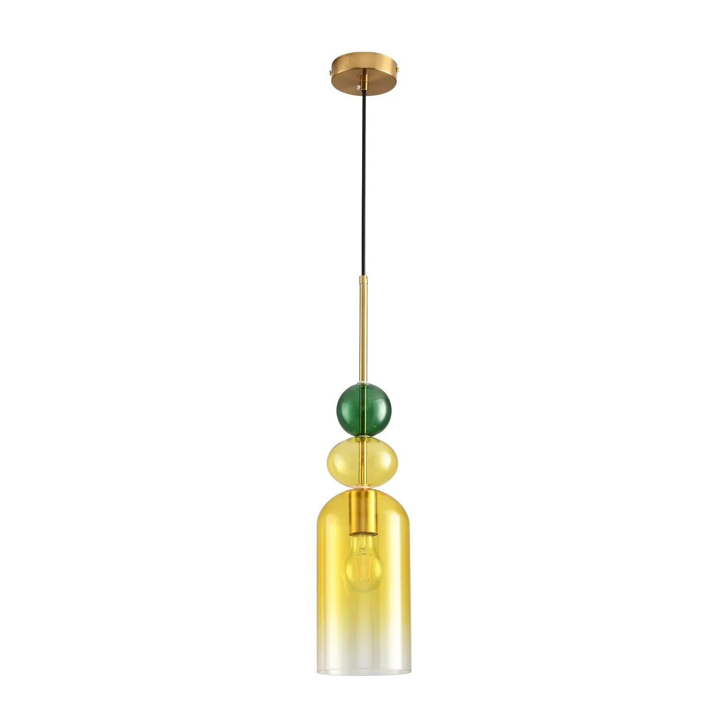 Lampa wisząca PASTELLO YELLOW kolorowa 13 cm - obrazek 7