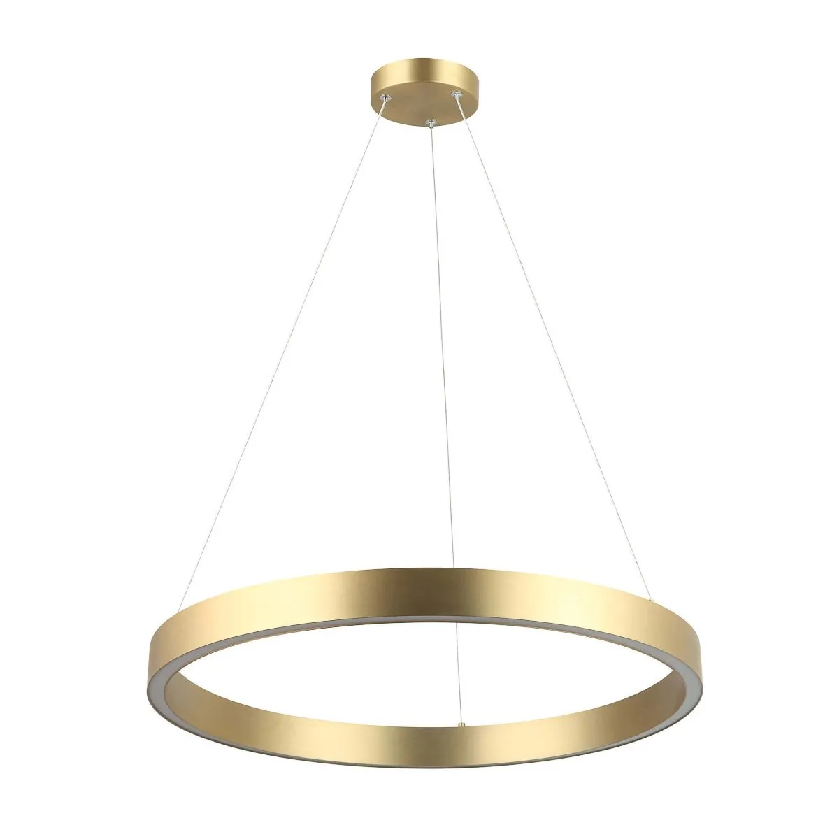 Lampa wisząca Midway Triangle złota mała LED 3000K - obrazek 5