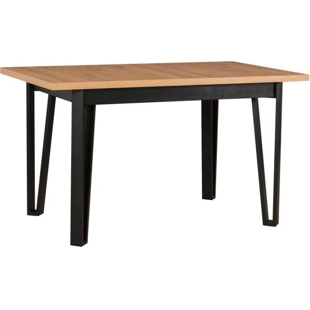 Stół DS57 artisan laminat / czarny
