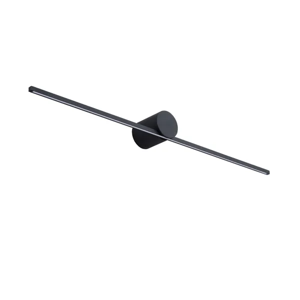 Kinkiet Modern Slim 60 cm czarny LED 3000K