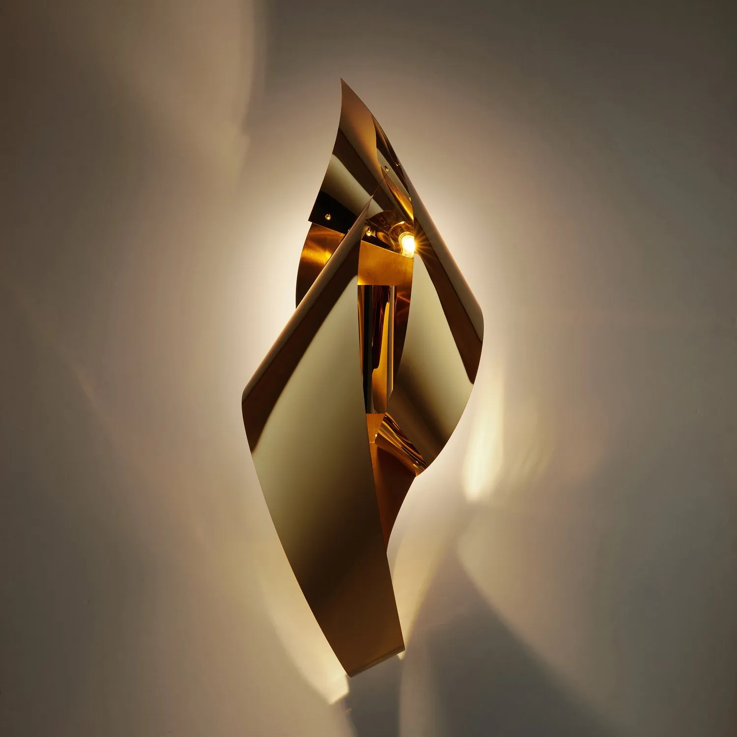 Lampa ścienna AXEL LED złoty połysk 77 cm - obrazek 2
